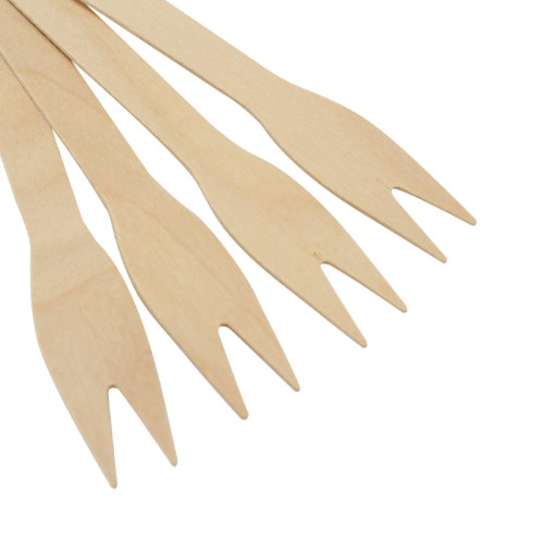 120mm Eco-Friendly Disposable Wooden Fork