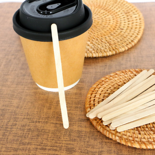 140mm Eco-Friendly Disposable Wooden Stir Sticks