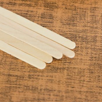 178mm Disposable Bamboo Coffee Stirrer