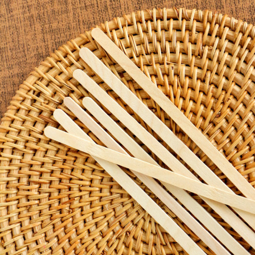 190mm Eco-Friendly Disposable Wooden Stir Sticks