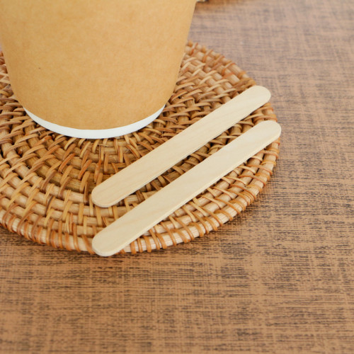 90mm Eco-Friendly Disposable Wooden Stir Sticks