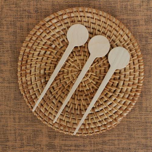 80mm Eco-Friendly Disposable Wooden Stir Sticks