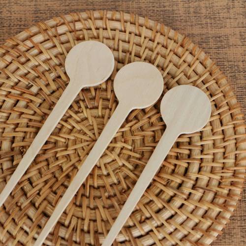 80mm Eco-Friendly Disposable Wooden Stir Sticks