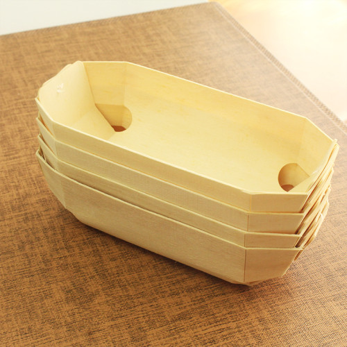 Medium-sized Eco-Friendly Disposable Wooden Bread Box