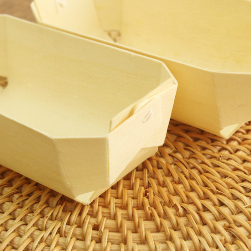 Small-sized Eco-Friendly Disposable Wooden Bread Box