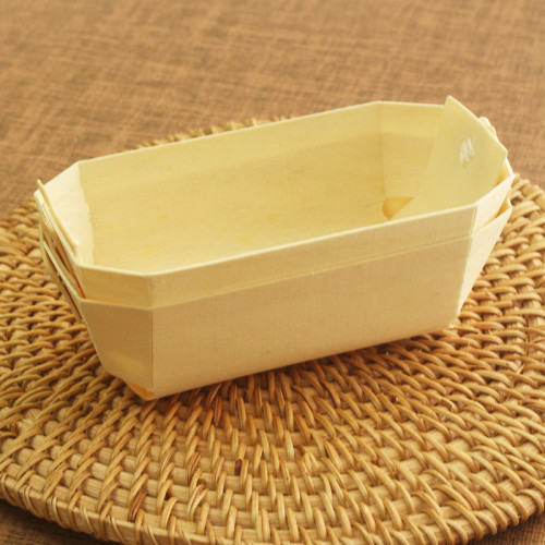 Small-sized Eco-Friendly Disposable Wooden Bread Box