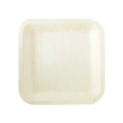 Large square plate Eco-Friendly Disposable Wooden Plate