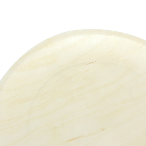 Large round plate Eco-Friendly Disposable Wooden Plate