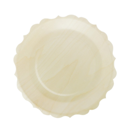 Petal plate Eco-Friendly Disposable Wooden Plate