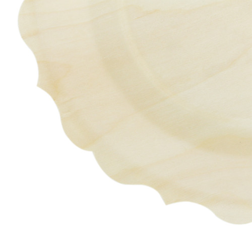 Petal plate Eco-Friendly Disposable Wooden Plate