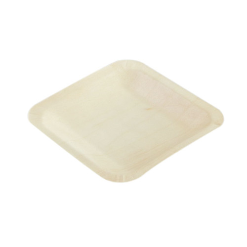 Small square plate Eco-Friendly Disposable Wooden Plate