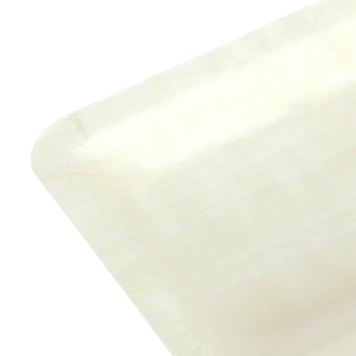 Rectangular plate Eco-Friendly Disposable Wooden Plate