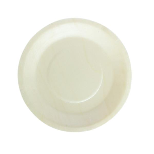Medium round plate 1 Eco-Friendly Disposable Wooden Plate