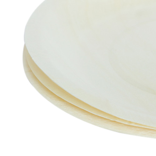 Medium round plate 1 Eco-Friendly Disposable Wooden Plate