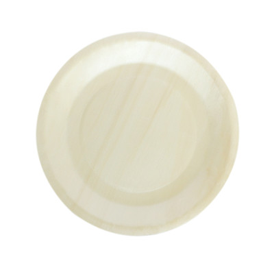 Medium round plate 2 Eco-Friendly Disposable Wooden Plate