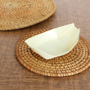 Small-sized Eco-Friendly Disposable Wooden Boat