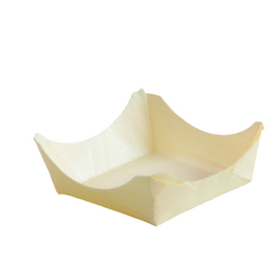 80mm Eco-Friendly Disposable Wooden Mousse Box