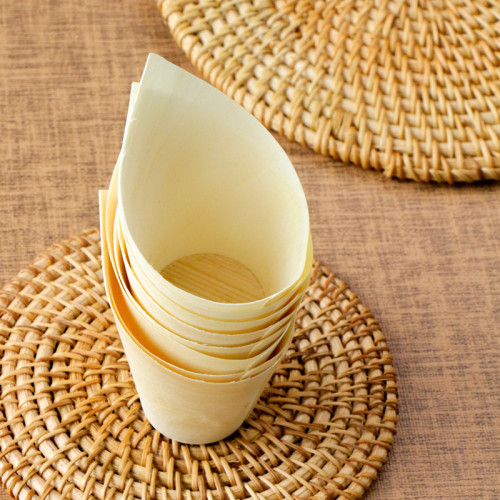 60mm type 1 Eco-Friendly Disposable Wooden Cup