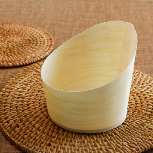 60mm type 2 Eco-Friendly Disposable Wooden Cup