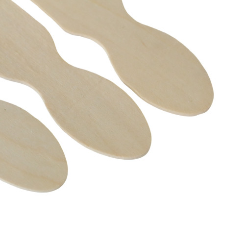 75mm Eco-Friendly Disposable Wooden Ice Cream Spoon