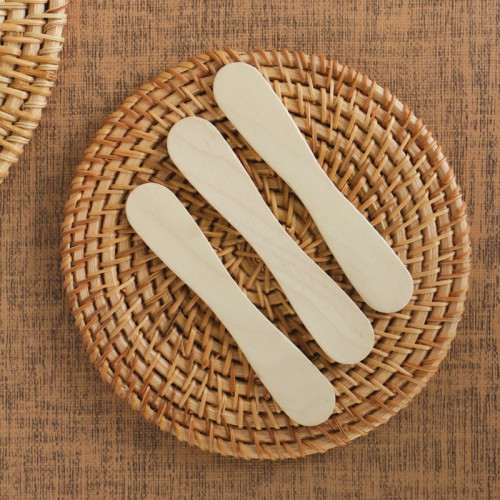 94mm type 1 Eco-Friendly Disposable Wooden Ice Cream Spoon