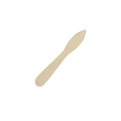 125mm Eco-Friendly Disposable Wooden Ice Cream Spoon