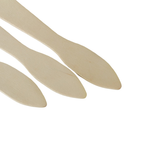 125mm Eco-Friendly Disposable Wooden Ice Cream Spoon