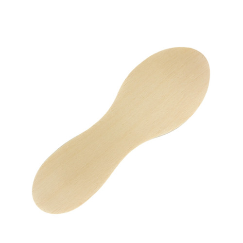 Peanut-shaped Eco-Friendly Disposable Wooden Ice Cream Spoon