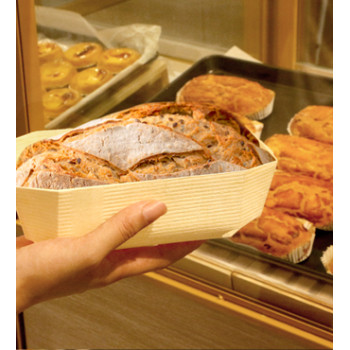 Large-sized Eco-Friendly Disposable Wooden Bread Box Wholesale