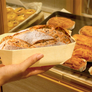 Large-sized Eco-Friendly Disposable Wooden Bread Box Wholesale
