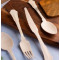 200mm Biodegradable Wooden Cutlery Forks