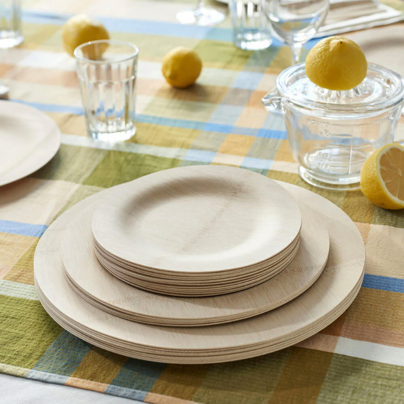 disposable wooden  plates