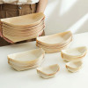The Creation of Disposable Wooden Boat: From Nature's Wood to Table Art
