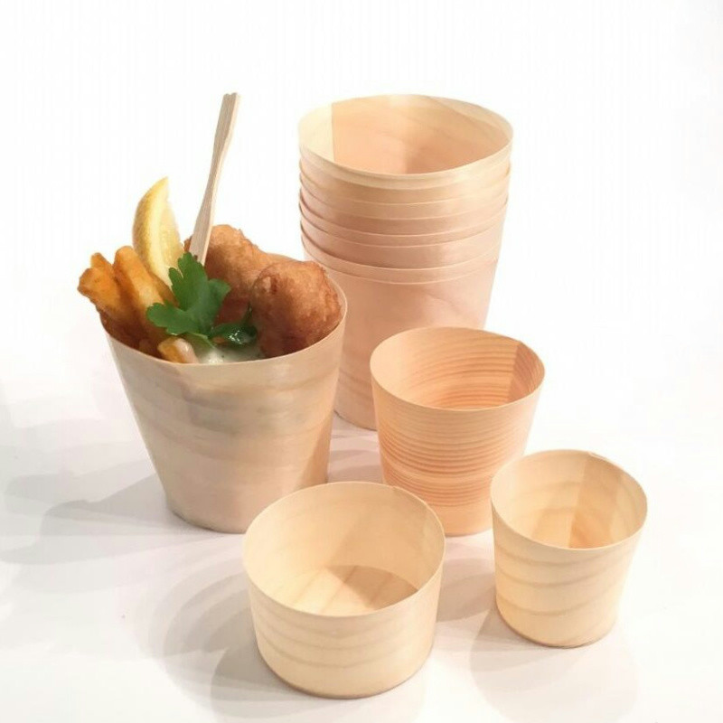 disposable wooden cups manufacturer