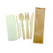 Biodegradable Wooden Cutlery Set 3 in 1 Wholesale