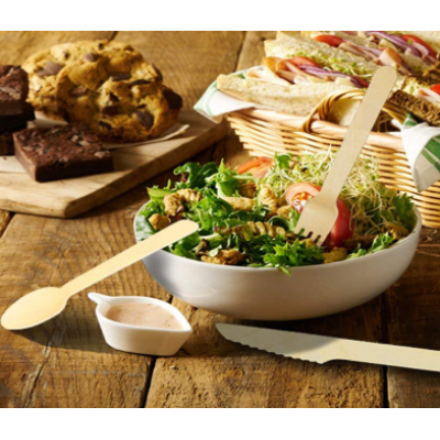 7 Inch Heavy Duty Bamboo Spoons