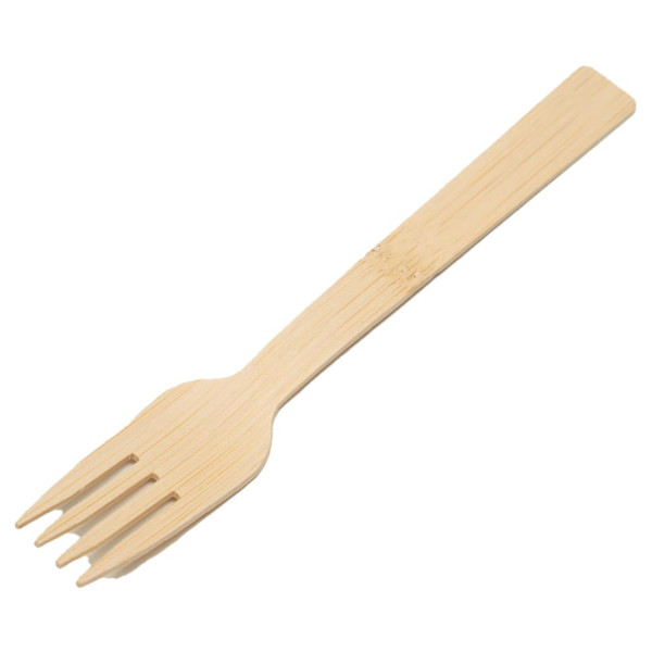 140 mm Eco-Friendly Biodegradable Bamboo Fork