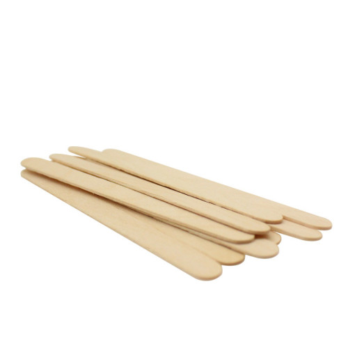 Straight Edge Wooden Ice Cream Sticks