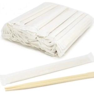 Eco-Friendly 8.3 Inch Twin Chopsticks, 100 Durable Bamboo Chopsticks - With Paper Sleeve, Bamboo Premium Chopsticks, For All Kinds Of Foods, Ideal For Cafes And Restaurants