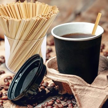 140 mm Disposable Bamboo Square End Coffee Stirrer Wholesale