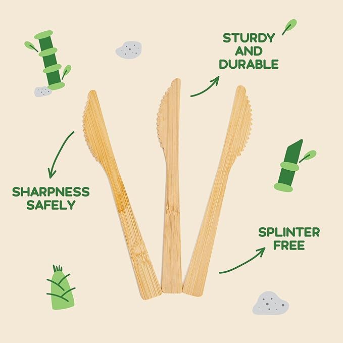 Disposable Bamboo Knife