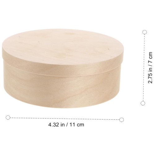 Disposable Cheap Disposable Poplar Wooden Cheese Mold Disposable Cake Box