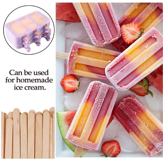 Disposable Wooden Ice Cream Sticks