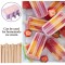 Bevelled Edge Wooden Multi-Purpose Popsicle Sticks, Tongue Depressor Wood Sticks (Formerly Comfy Package)