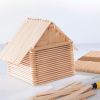 Bevelled Edge 1000 Pcs Popsicle Stick, 4.5" Natural Wood Craft Sticks Supplies, Ice-Cream Stick Pop, Ages 3+