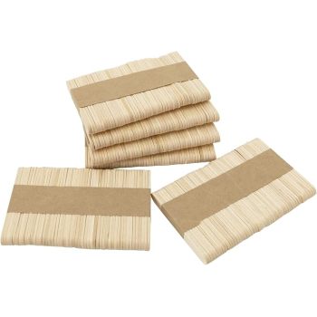 Straight Edge Wooden Popsicle Sticks, Wooden Sticks