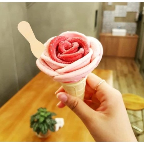 The Humble Wooden Ice Cream Spoon: A Tiny Tool for Mindful Eating
