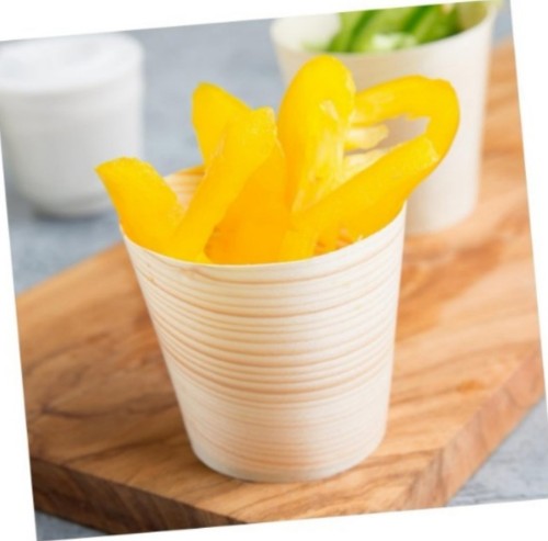 60mm type 1 Eco-Friendly Disposable Wooden Cup