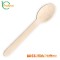 Disposable Birch Wood Spoons, 100% Biodegradable Compostable Wooden Cutlery for Parties, Weddings, Restaurants