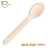 Disposable Birch Wood Spoons, 100% Biodegradable Compostable Wooden Cutlery for Parties, Weddings, Restaurants